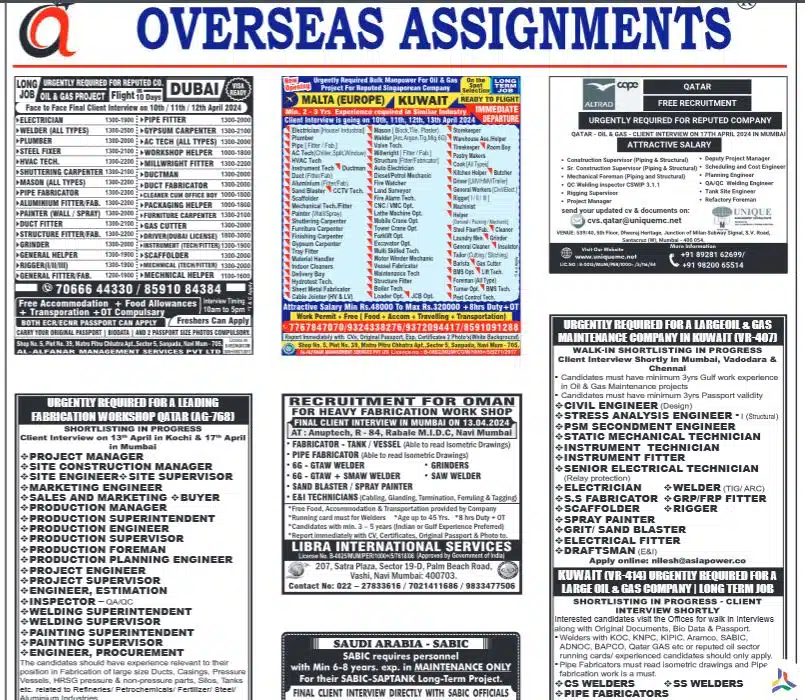 assignment abroad times 1 feb 2023