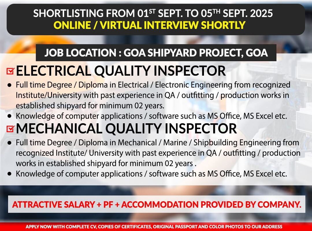 Urgent Job Openings – ASMACS Group