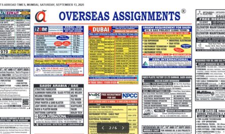 assignment abroad times 13th Sept 2025