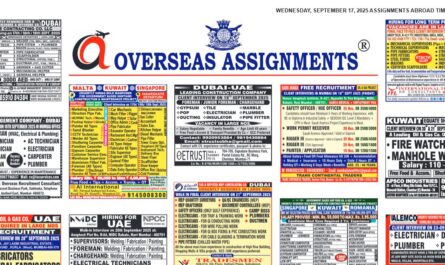 assignment abroad times 17th Sept 2025